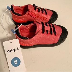 Toddler Boys’ red tennis shoes 6c NWT